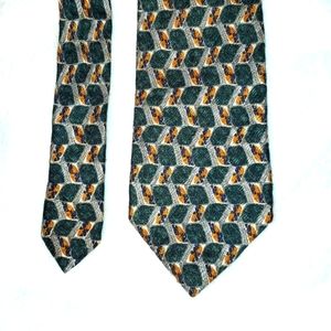 Ermenegildo Zegna 100% Silk Necktie